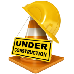 image showing an under construction sign